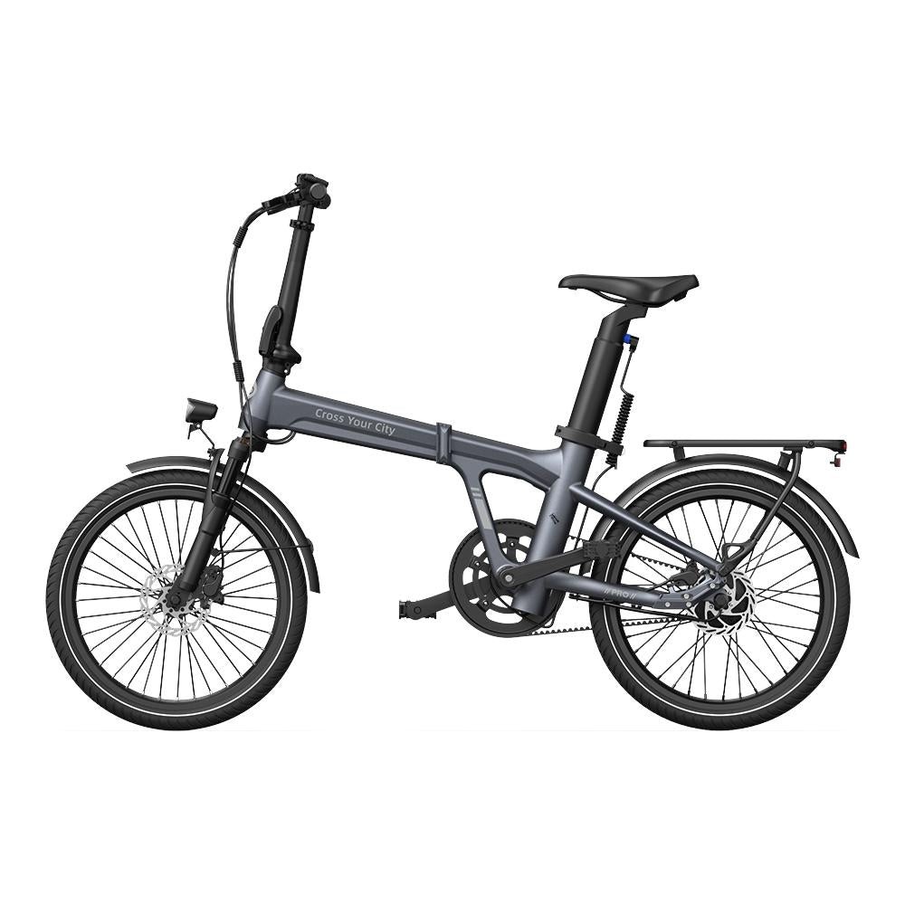 ADO Air 20 Pro — cinzento escuro, perspetiva frontal