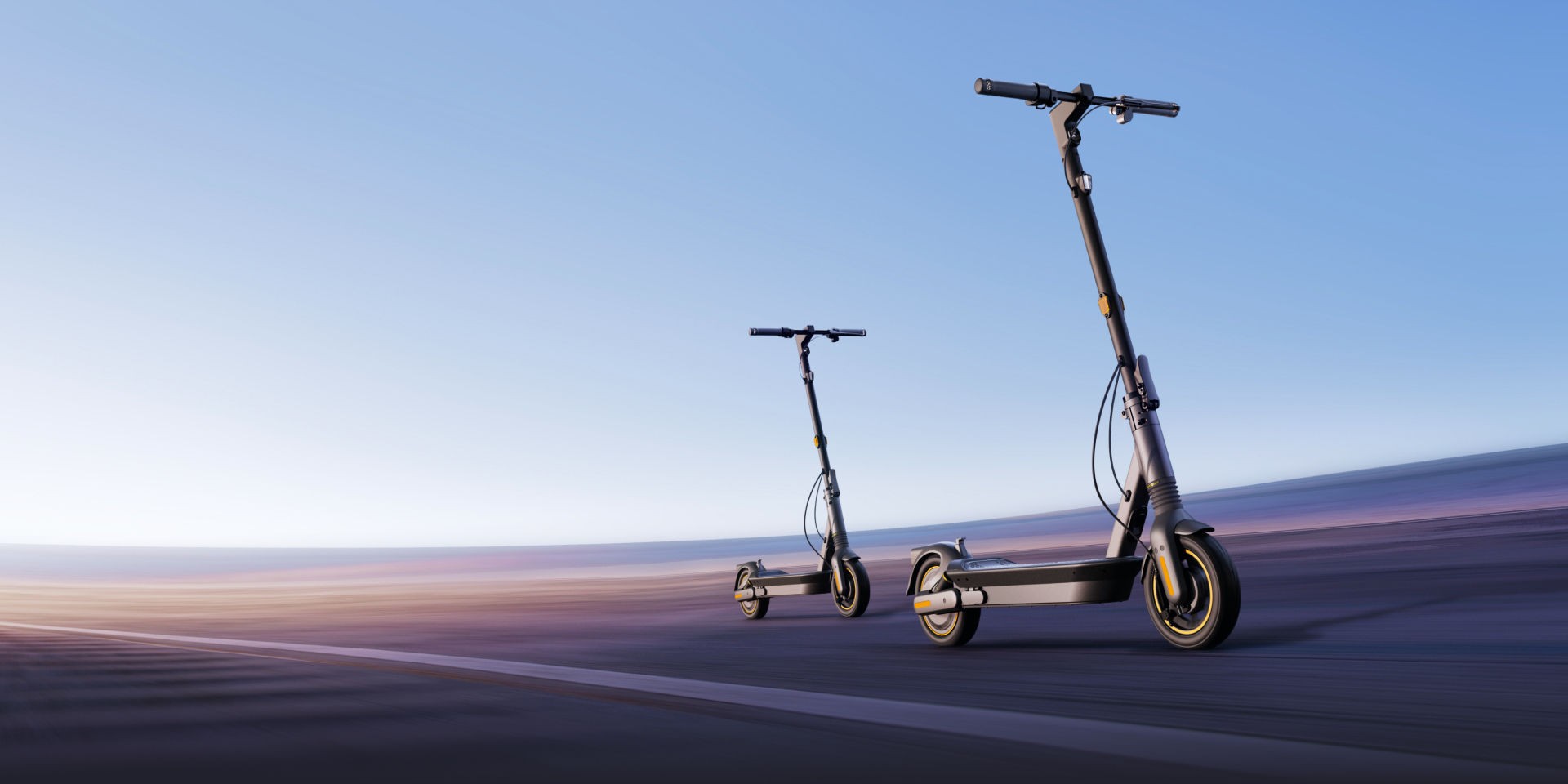 Segway-Ninebot KickScooter MAX G2 E em movimento